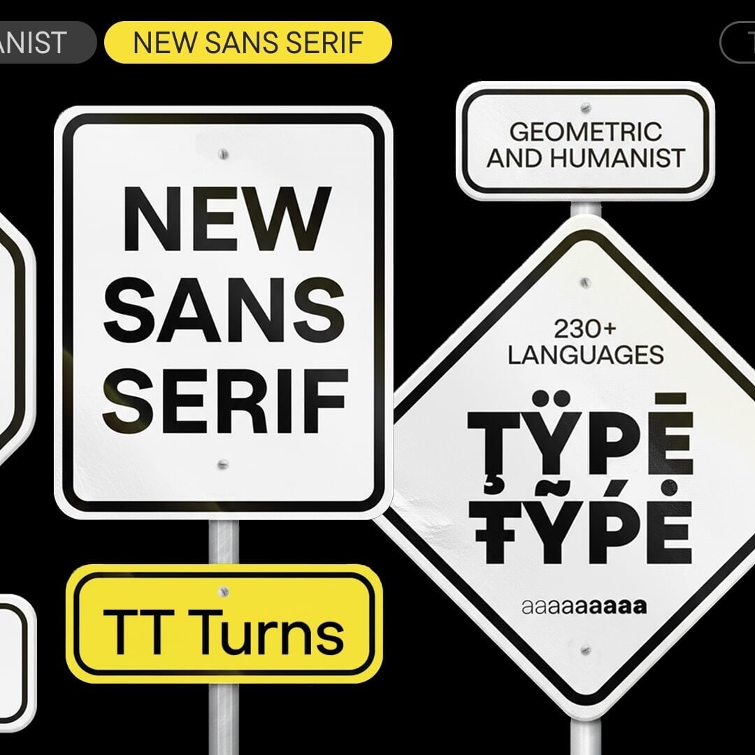 Typeface Design for TT Turns