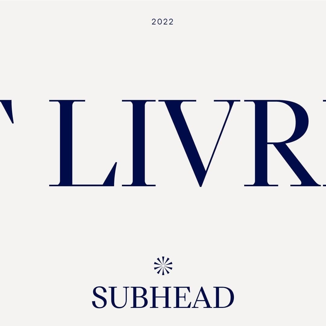 Typeface Design for TT Livret