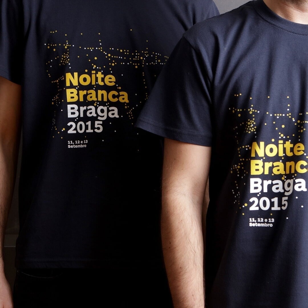 Brand Identity for Noite Branca Braga 2015