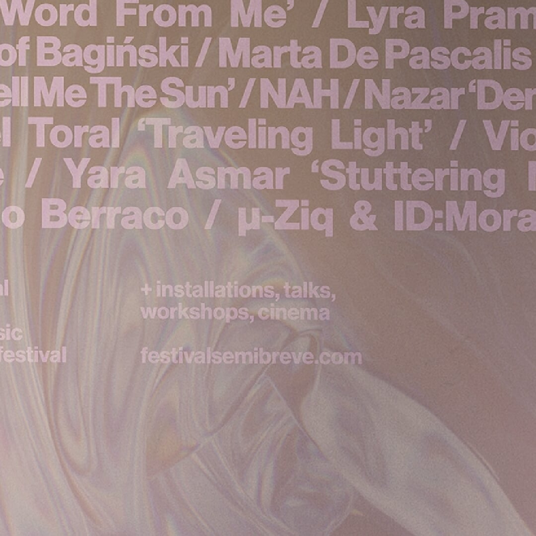 Visual Identity for Semibreve 2025 Festival