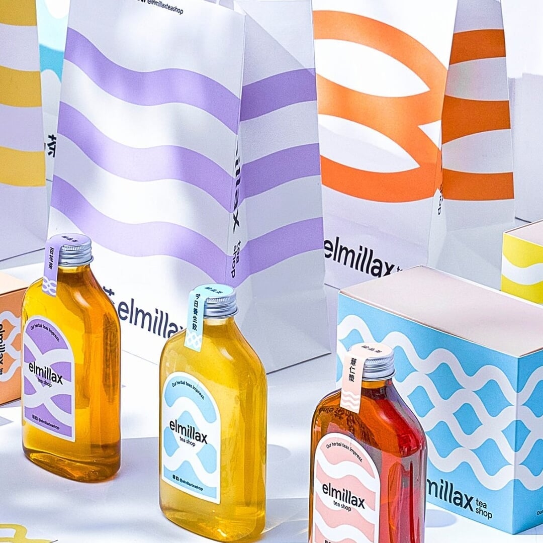 Brand Identity for Elmillax Herbal Tea