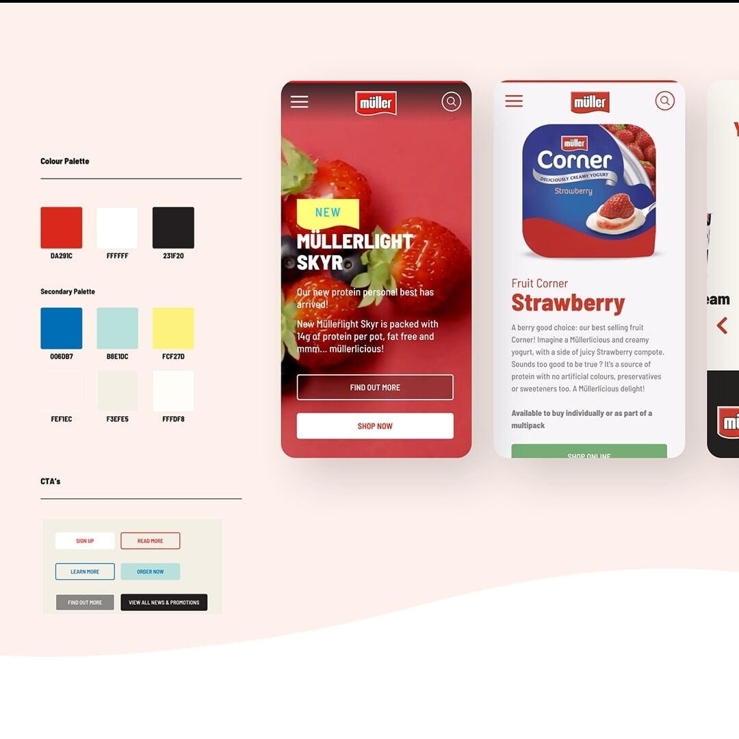 Website Redesign for Müller