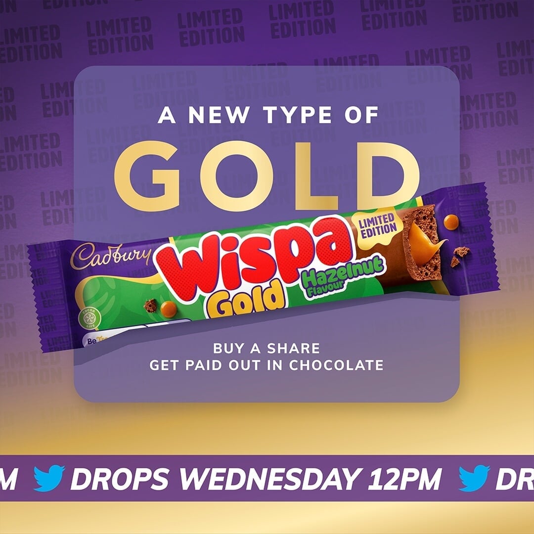 Integrated Launch Campaign for Cadbury Wispa Gold Hazelnut