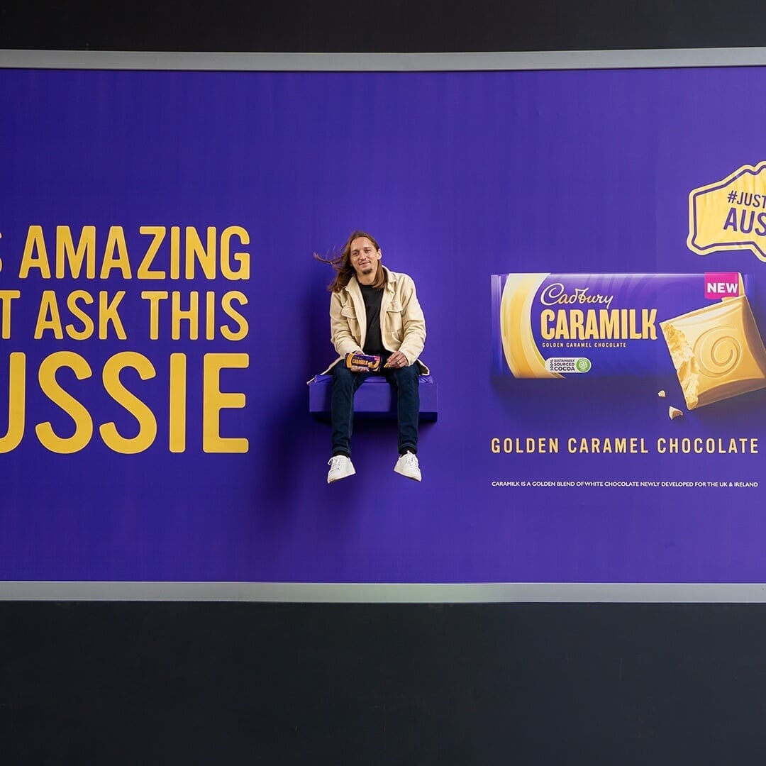 Interactive Billboard Campaign for Cadbury Caramilk