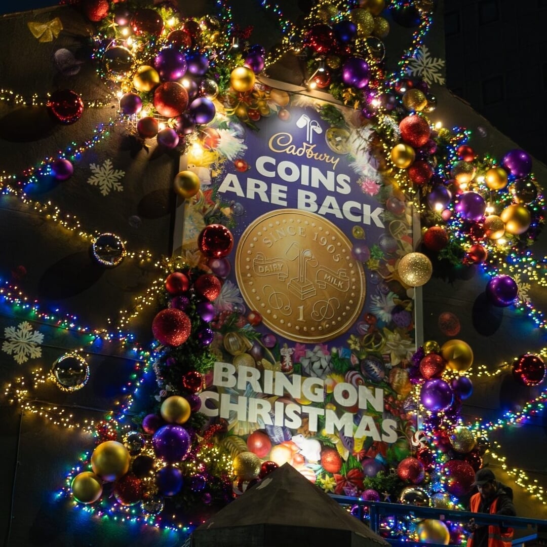 Christmas Campaign for Cadbury Dairy Milk Coins