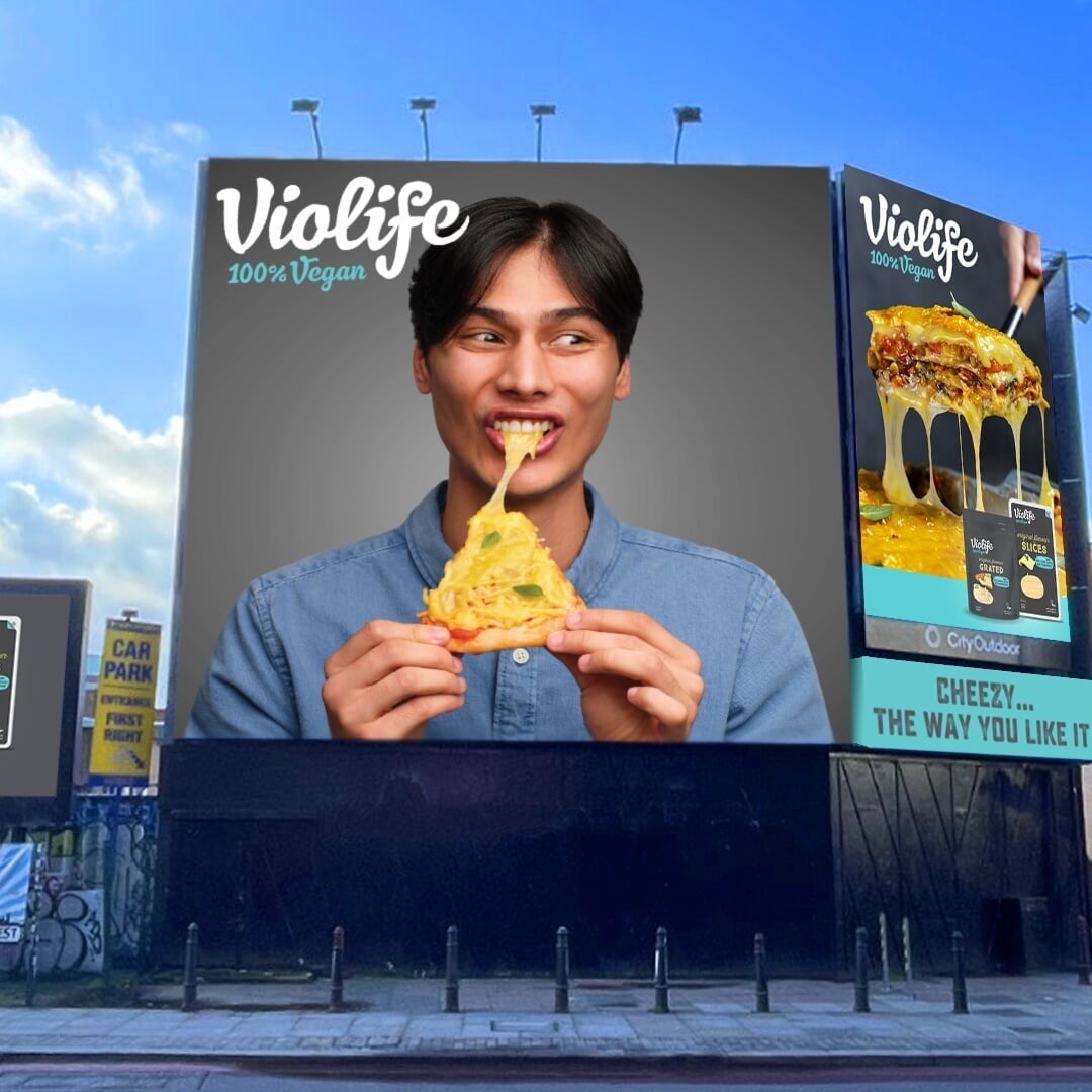 OOH Veganuary Campaign for Violife