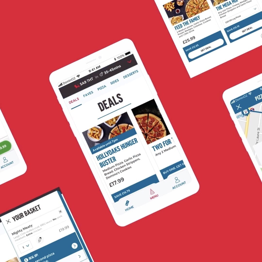 Ecommerce Experience Redesign for Domino’s