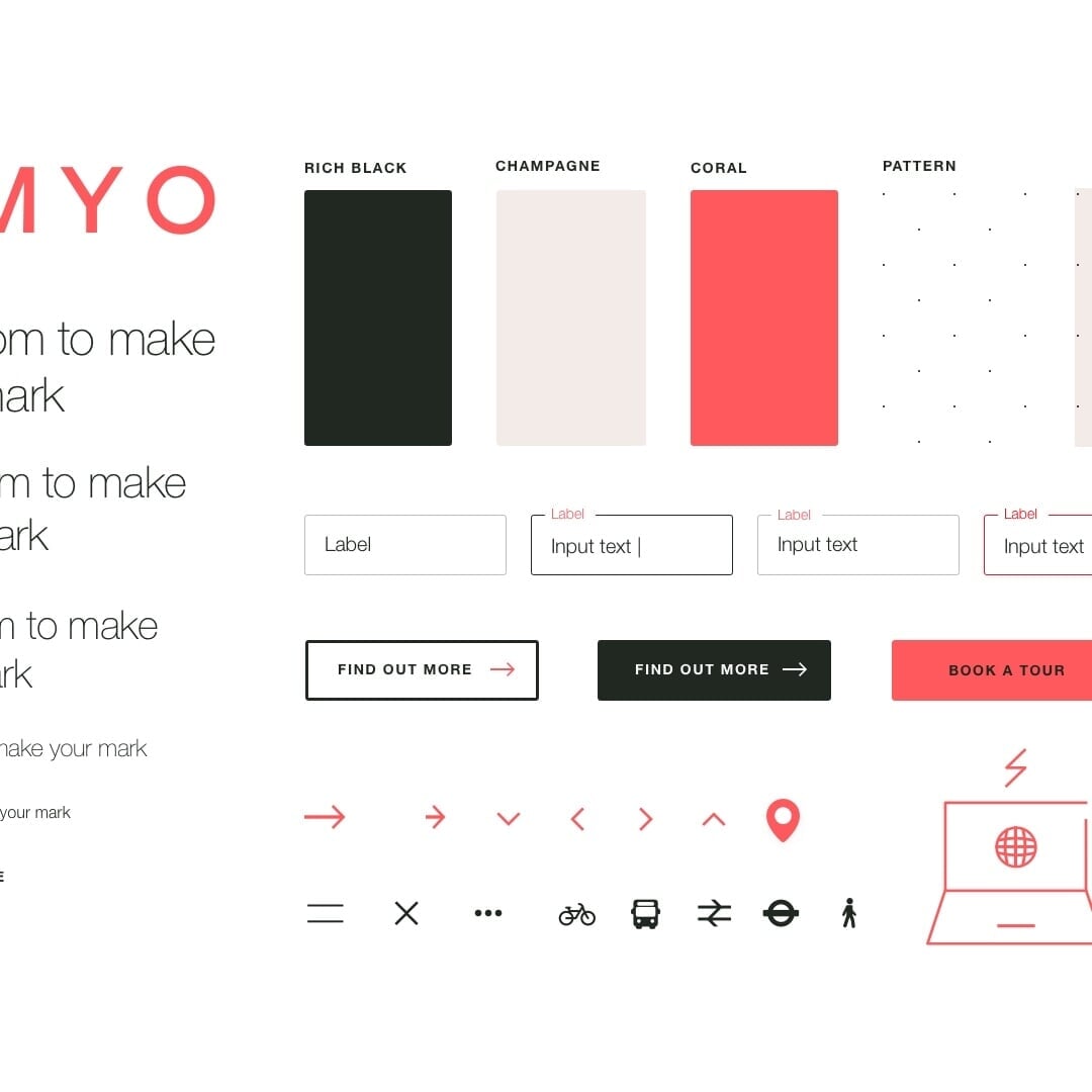 Website Redesign for Landsec Myo