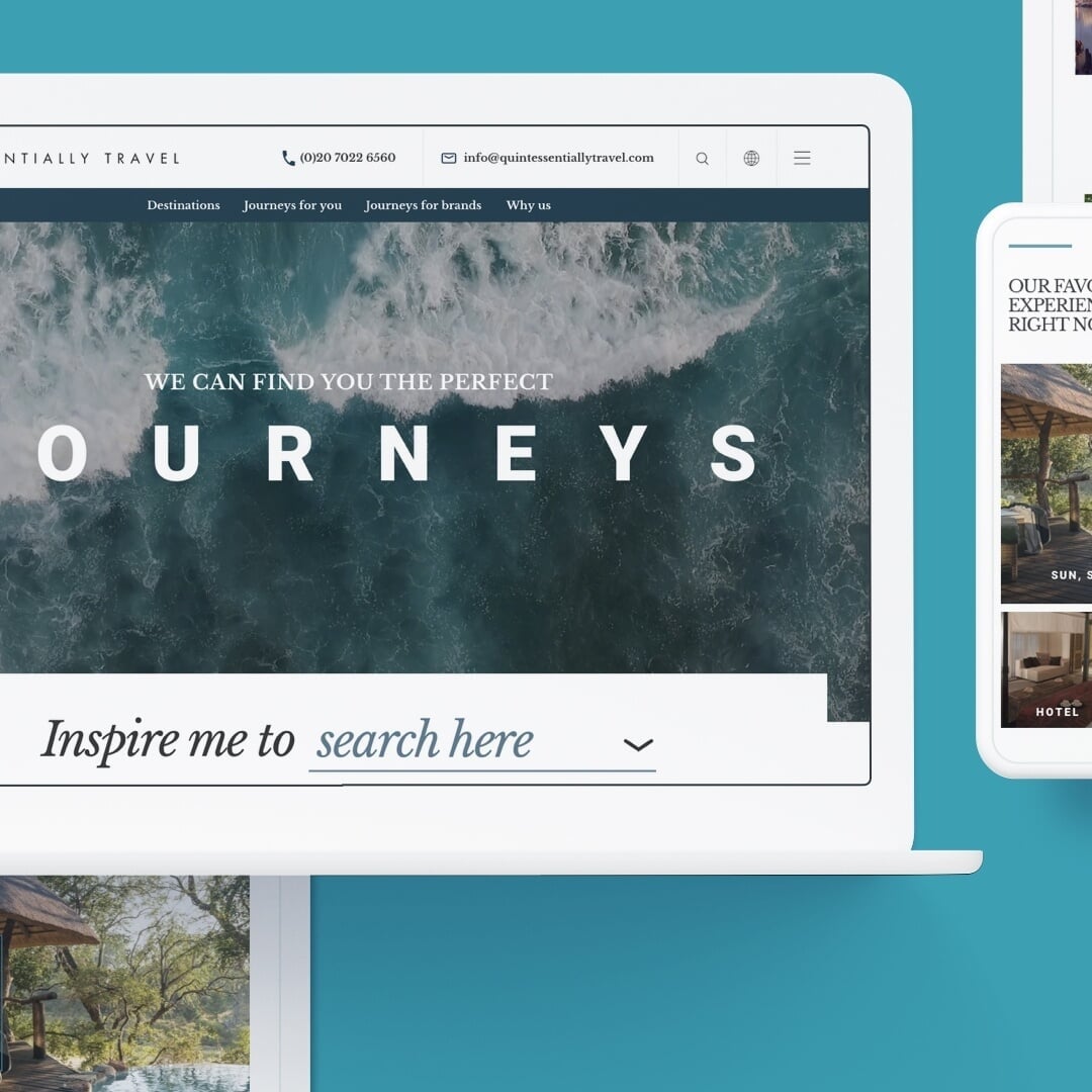Website Redesign for Quintessentially Travel