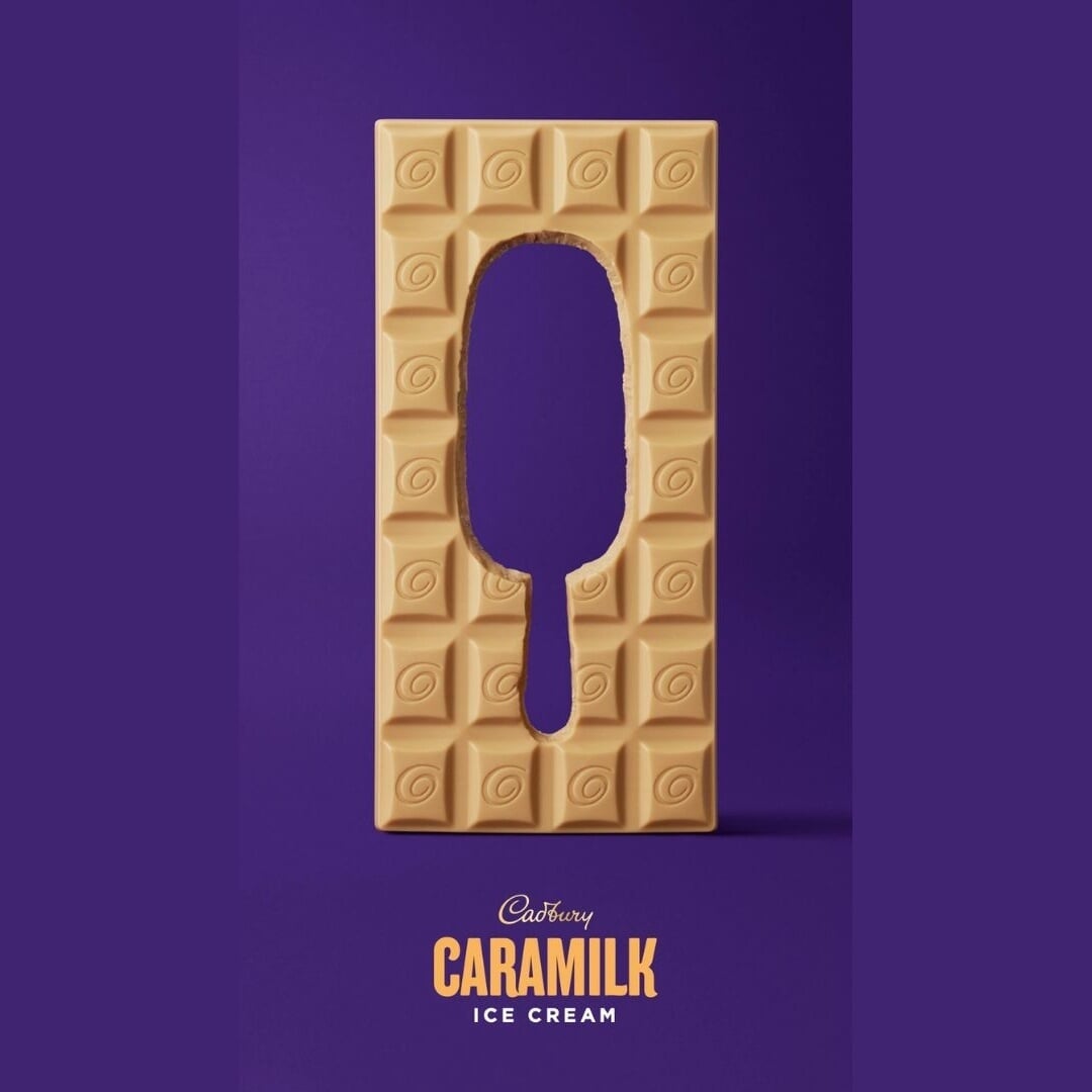 Integrated Summer Campaign for Cadbury Caramilk Ice Cream