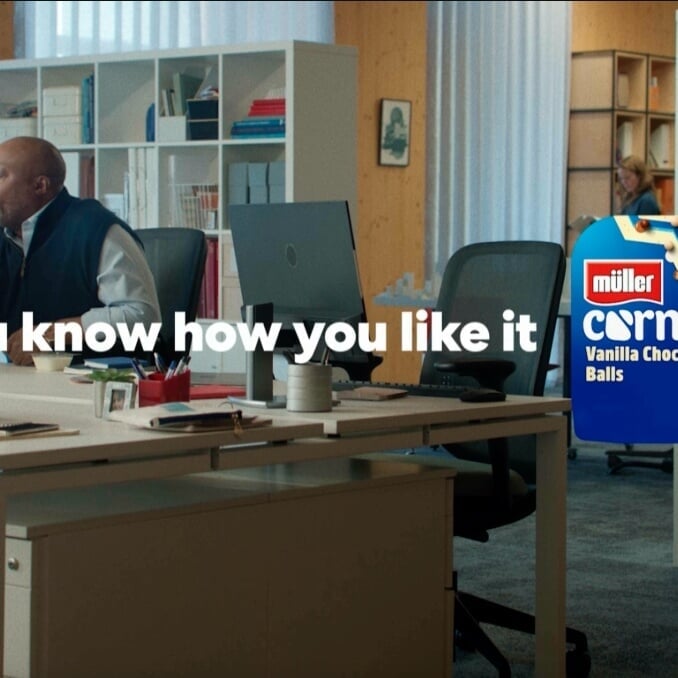Advertising Campaign for Müller Corner Yogurt