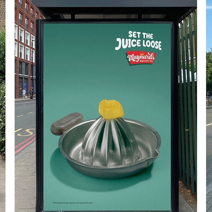 Out-Of-Home Advertising for Maynards Bassetts