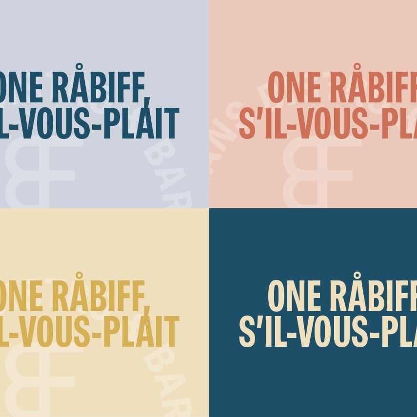 Visual Identity for Frans Bistro & Bar