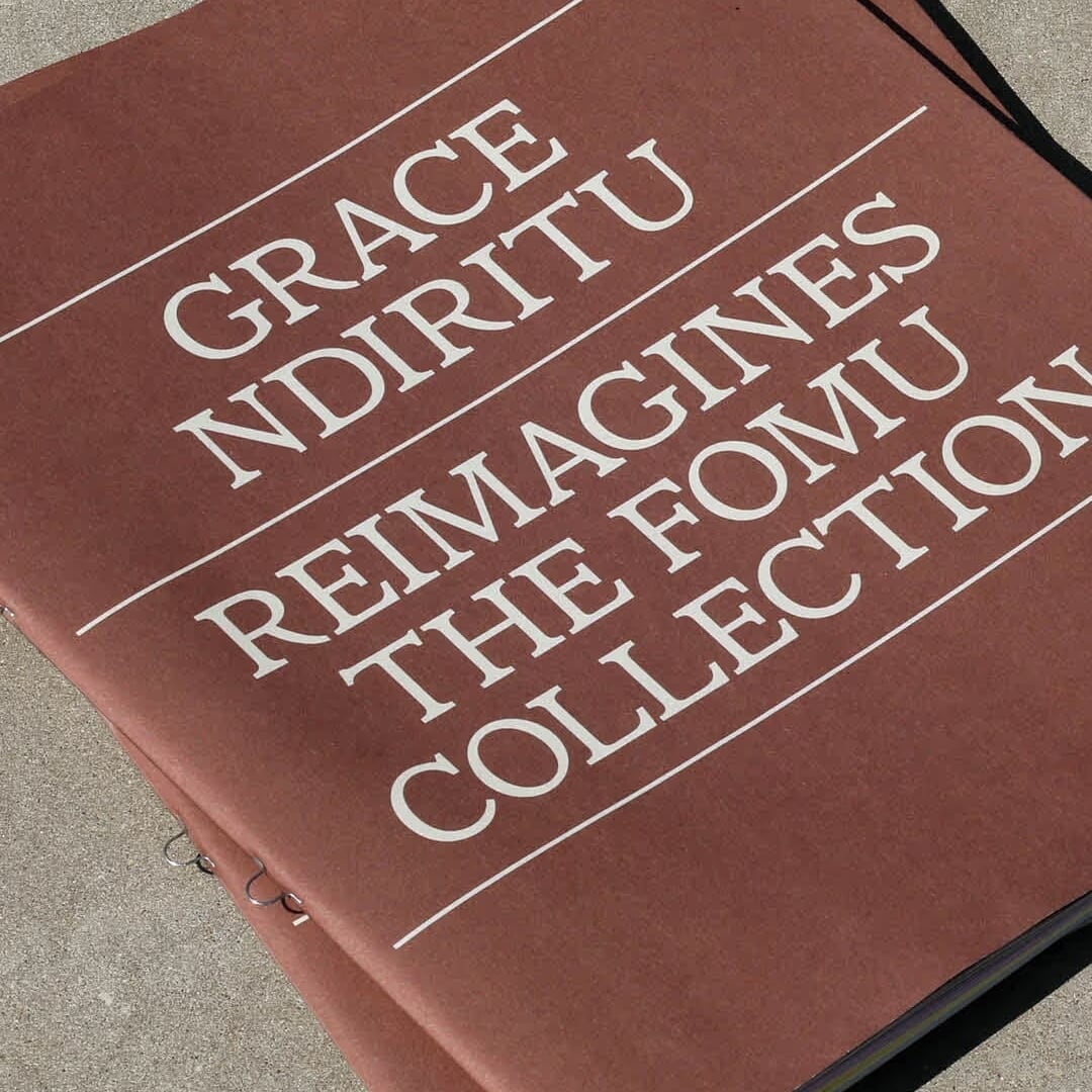 Exhibition Graphics for FOMU Collection