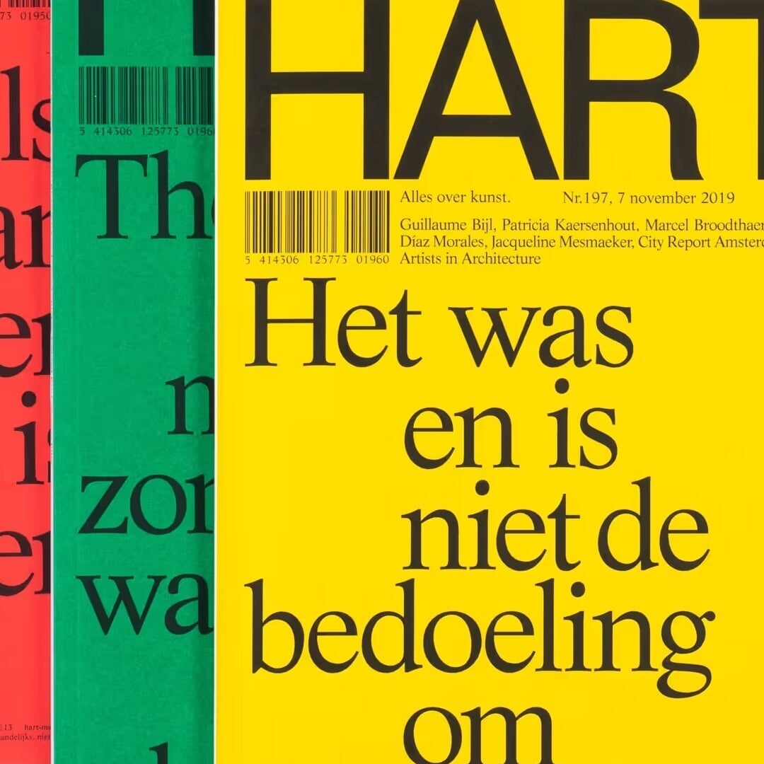 Editorial Redesign for HART Magazine