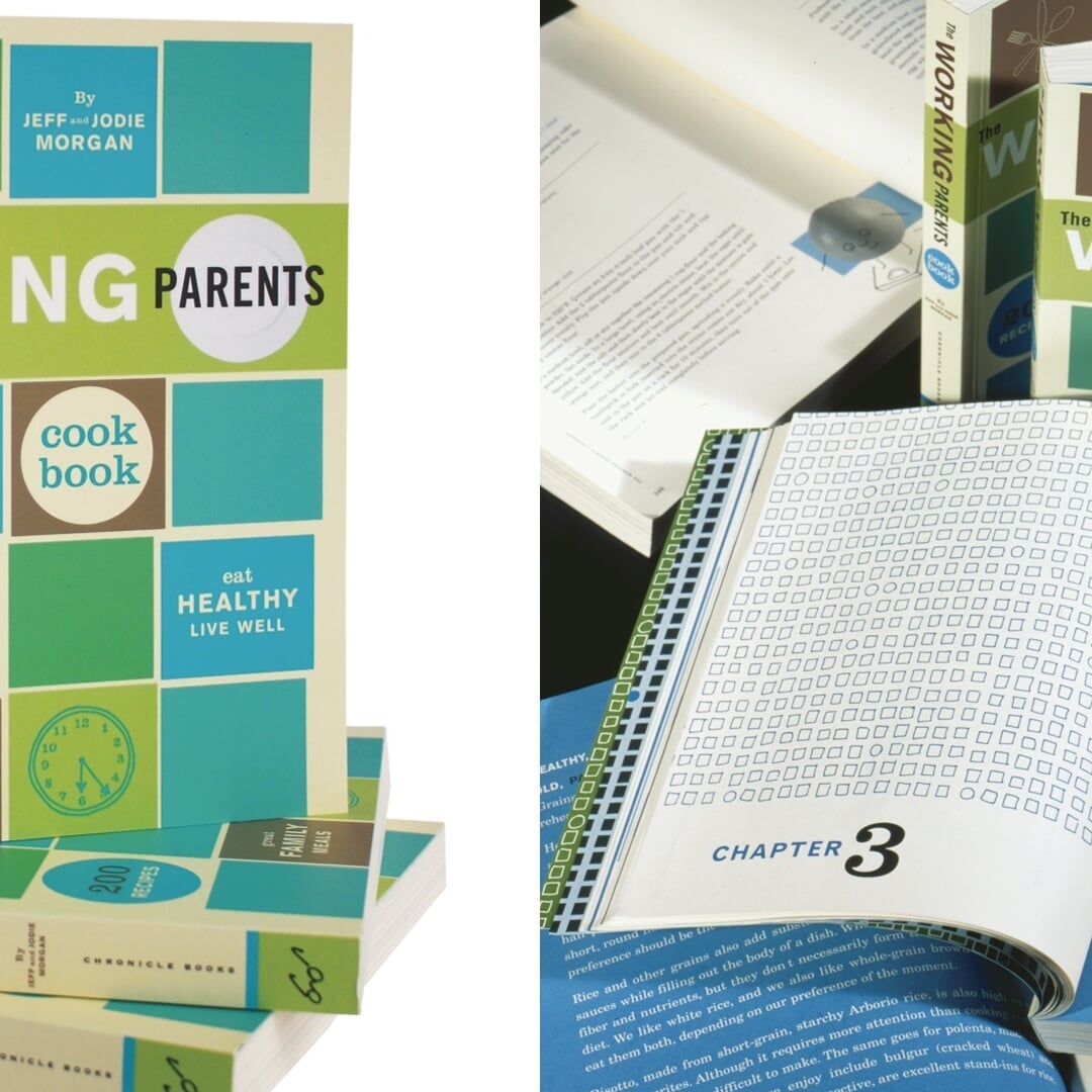 Editorial Design for the Working Parents Cookbook