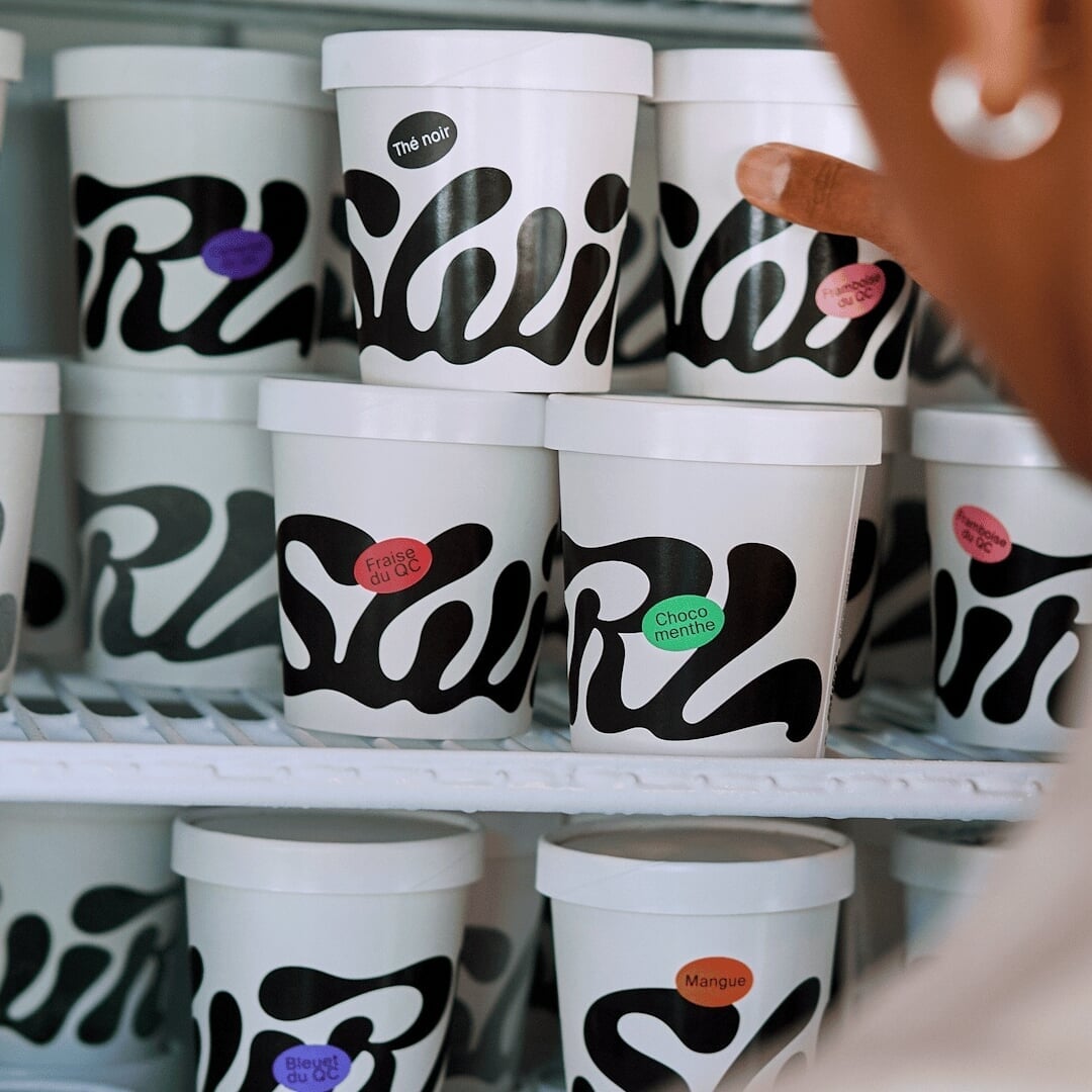 Brand Identity for Swirl Vegan Ice Cream
