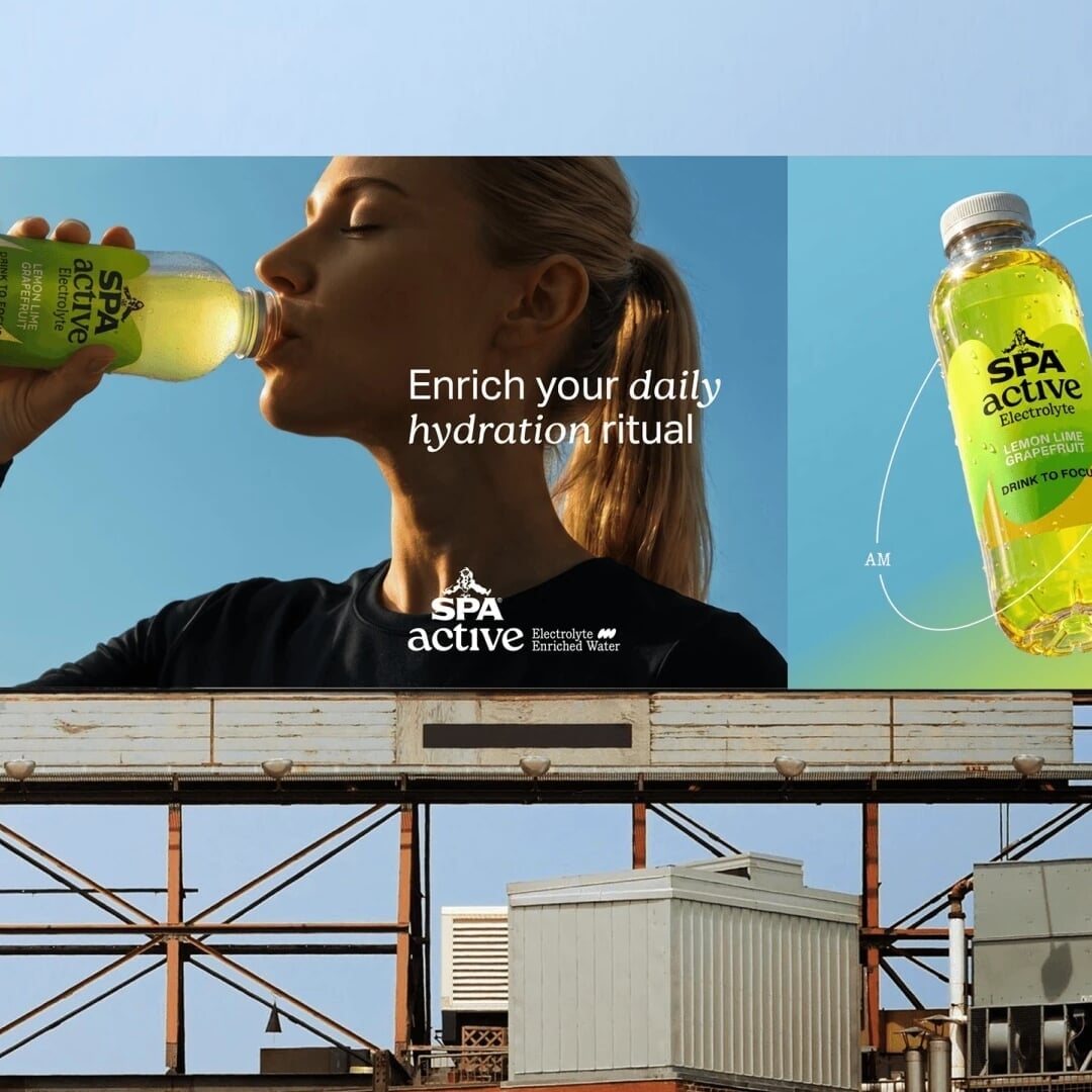Packaging and Brand Identity for SPA Active Functional Water