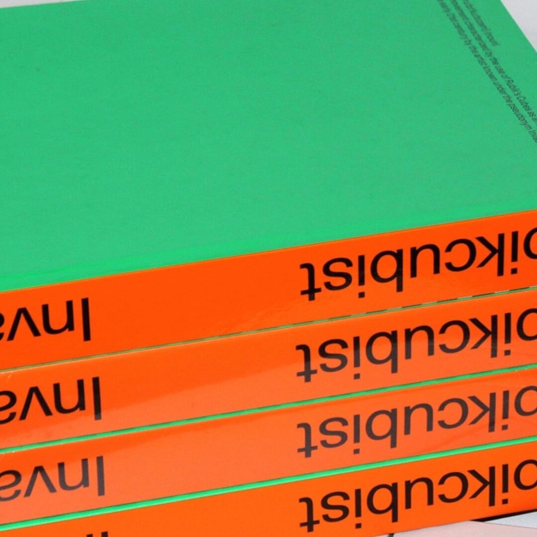 Exhibition Catalogue and Signage for Invader Rubikcubist
