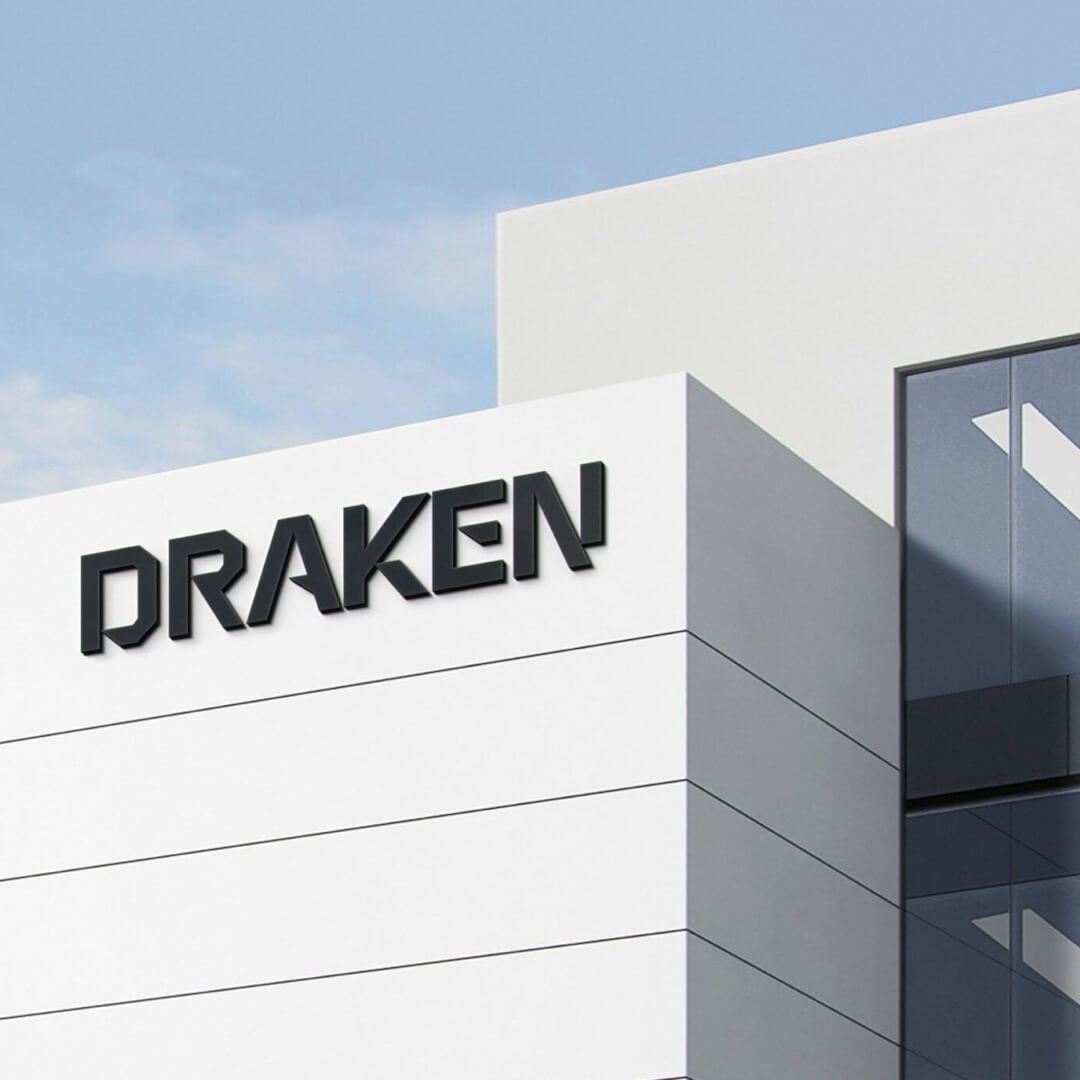 Brand Identity for Draken Electronic Warfare Company
