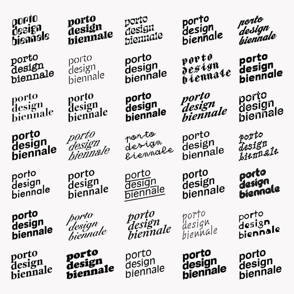Visual Identity for Porto Design Biennale