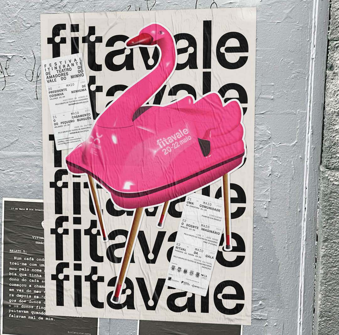 Visual Identity for a Traveling Theatre Festival
