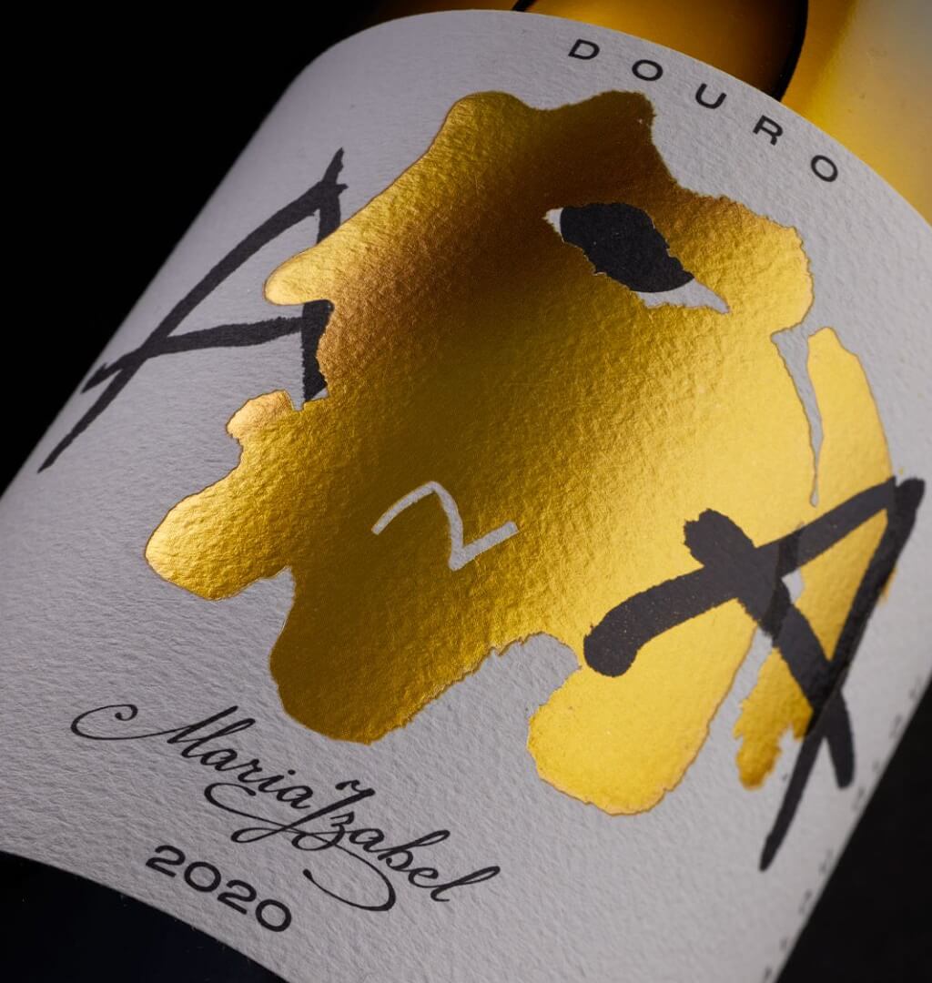 Wine Label Design for AnA White Douro