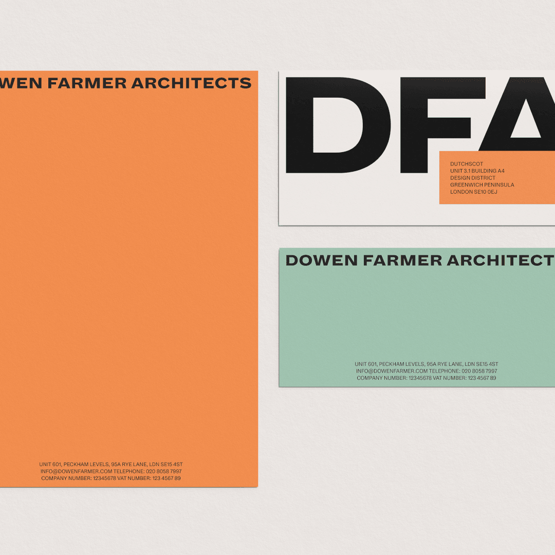 Brand Identity for Dowen Farmer Architects