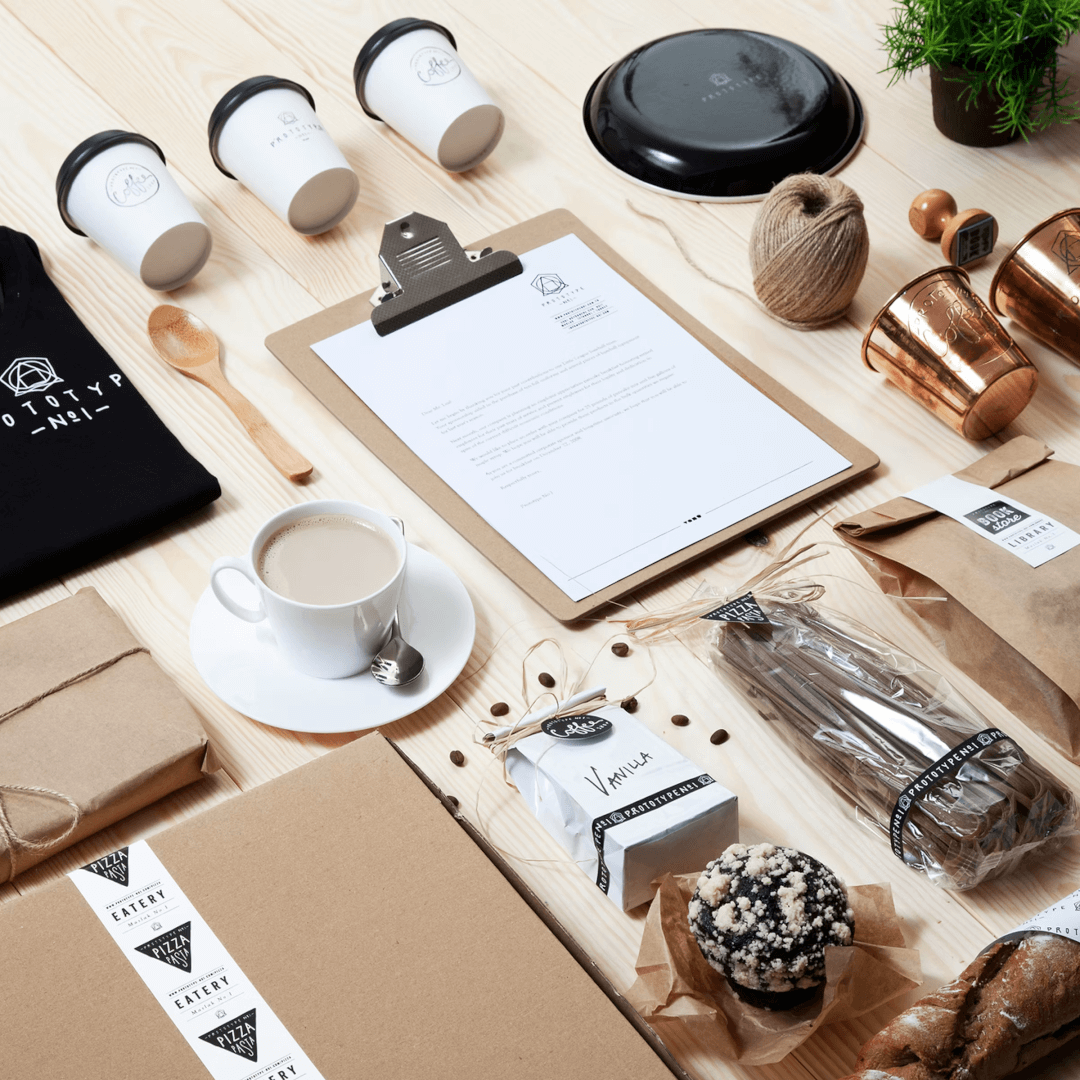 Branding and Packaging for Prototype No.1 Cafe