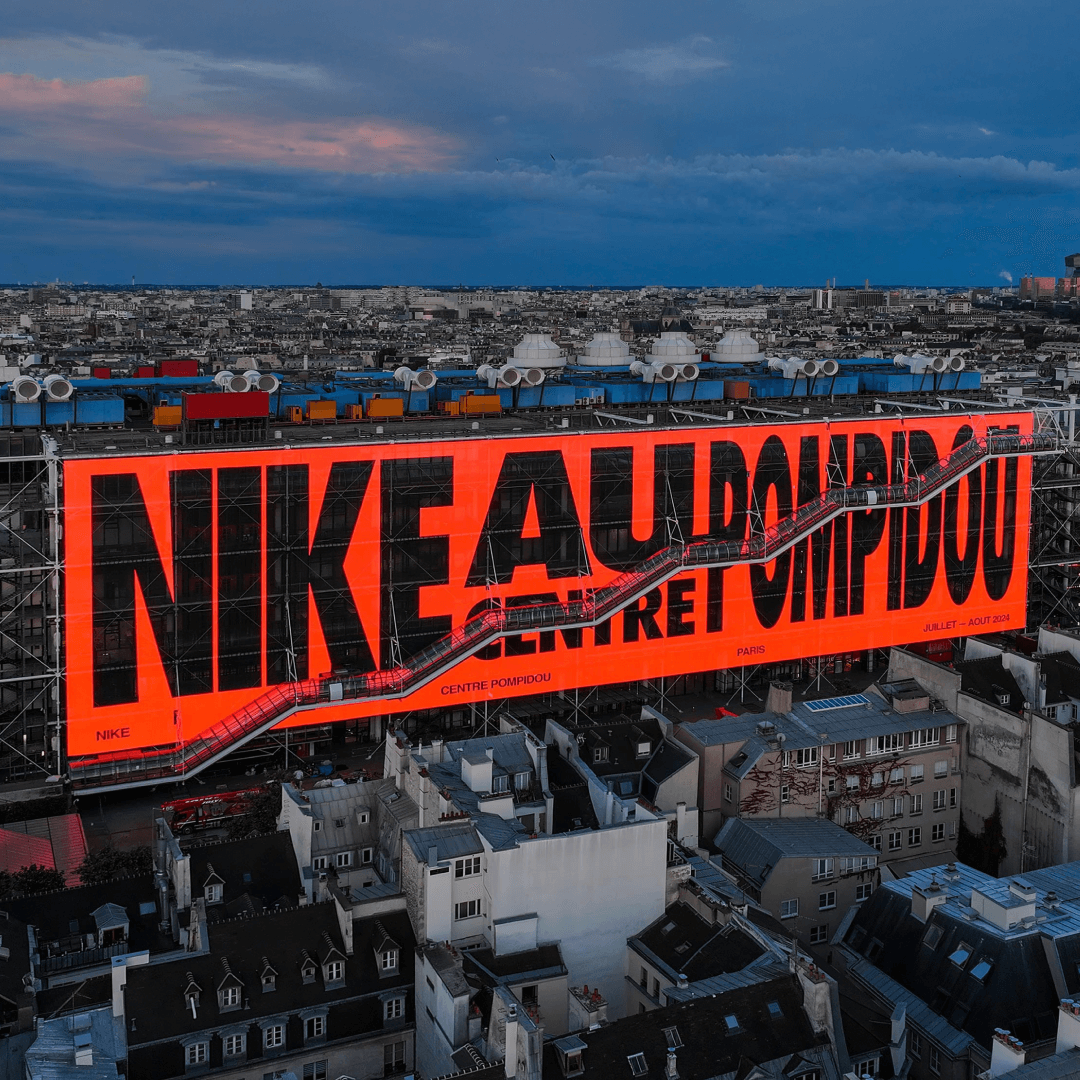 Visual Identity for Nike’s Centre Pompidou Takeover