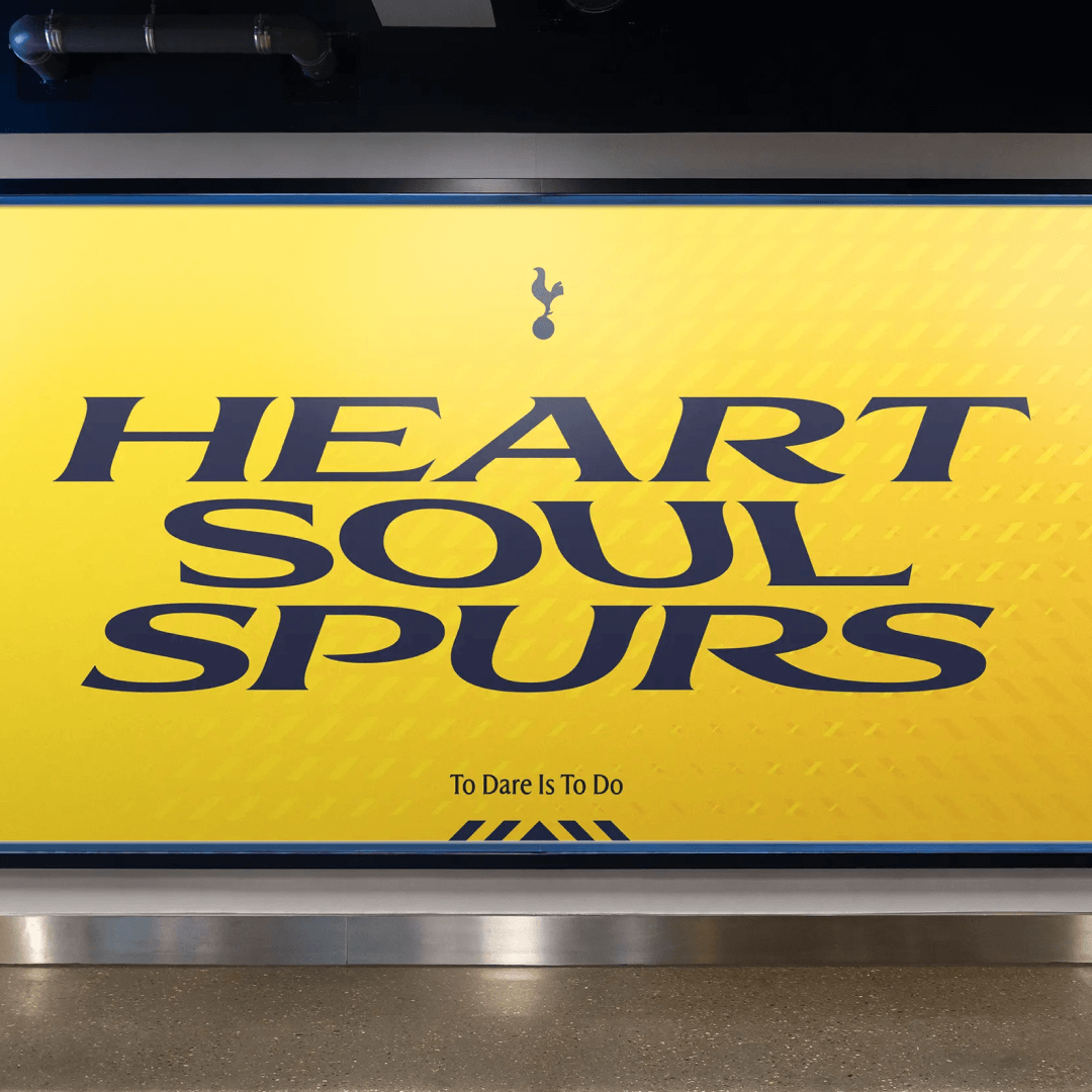 Visual identity overhaul for a Premier League football club