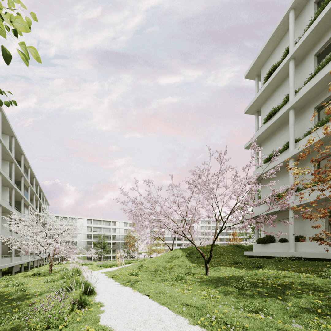 Architectural Design for Castêlo Da Maia Collective Housing
