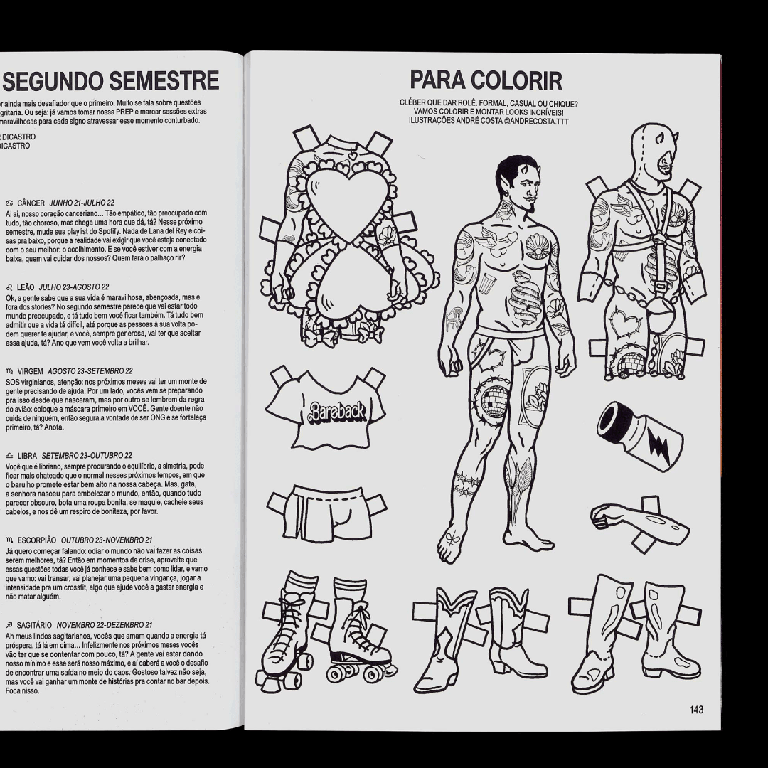 Editorial Design for Brazilian Homo Magazine