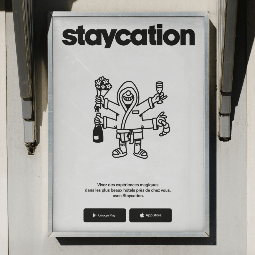 Brand Identity for Staycation Urban Hotel Platform