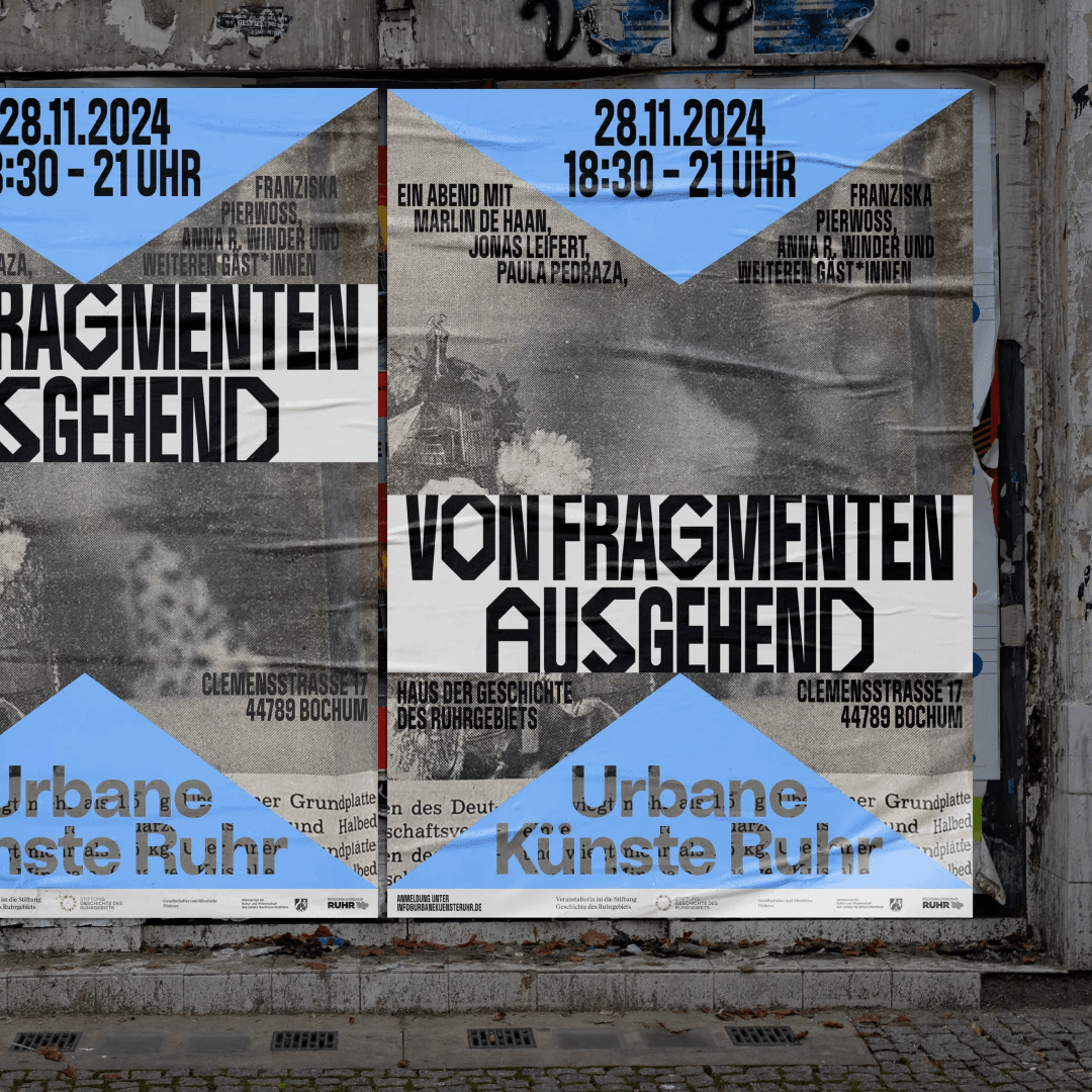 Visual Identity for Urbane Künste Ruhr