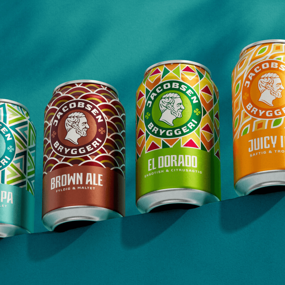 Brand Identity Refresh for Jacobsen Beer