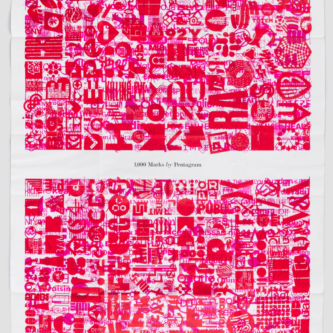 Book Design for 1,000 Marks by Pentagram