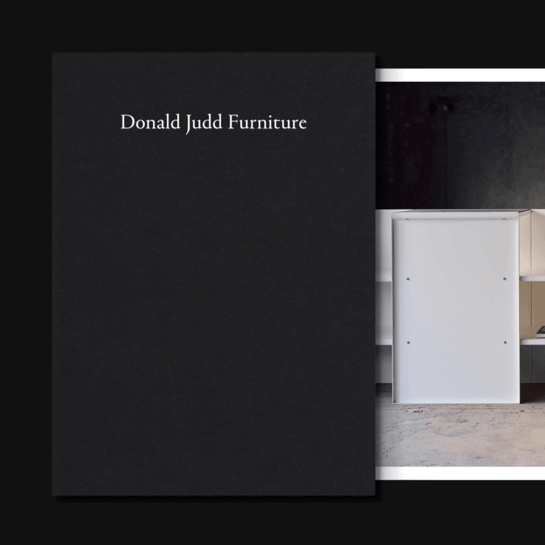 Identity Design for Donald Judd Furniture and Yves Saint Laurent Collaboration