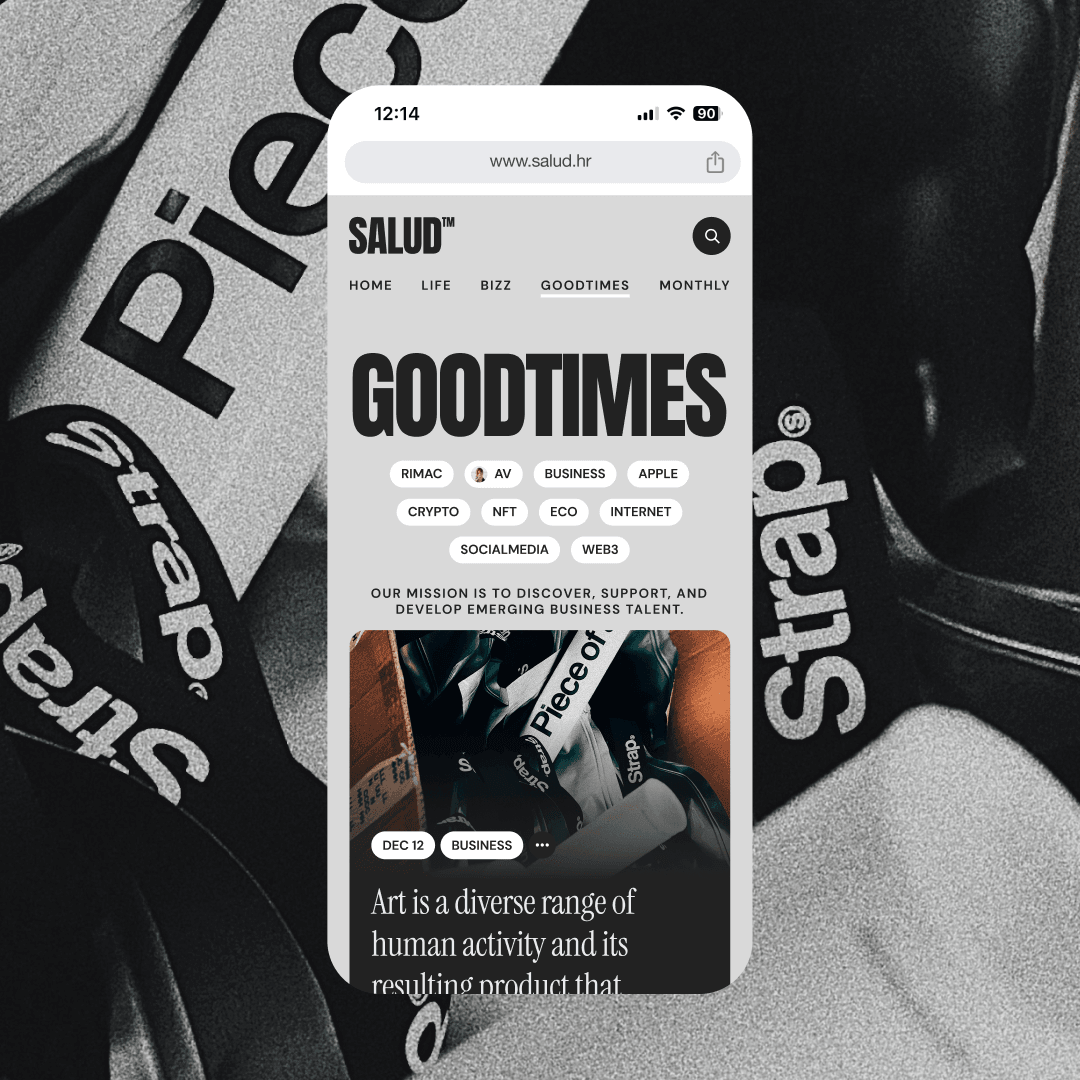 Brand Identity and Website Design for a Digital Magazine