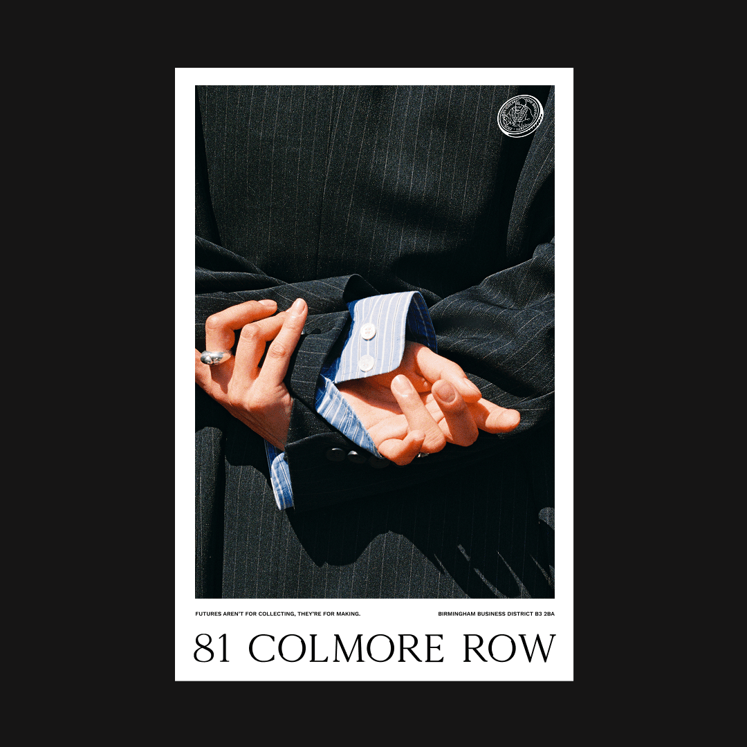 Brand Identity for 81 Colmore Row in Birmingham