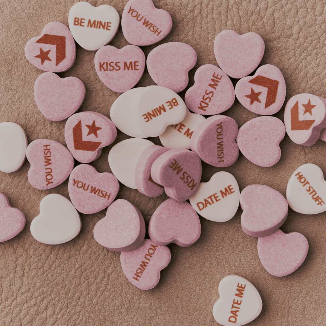 Packaging and Art Direction for Converse Valentine's Day Kit