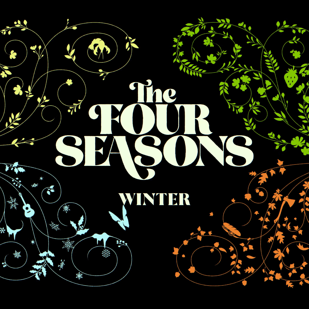Identity and Title Sequence for Netflix Comedy Series the Four Seasons