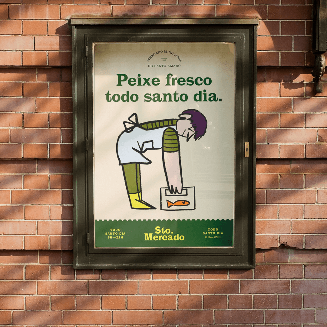 Visual Identity for Santo Amaro Municipal Market