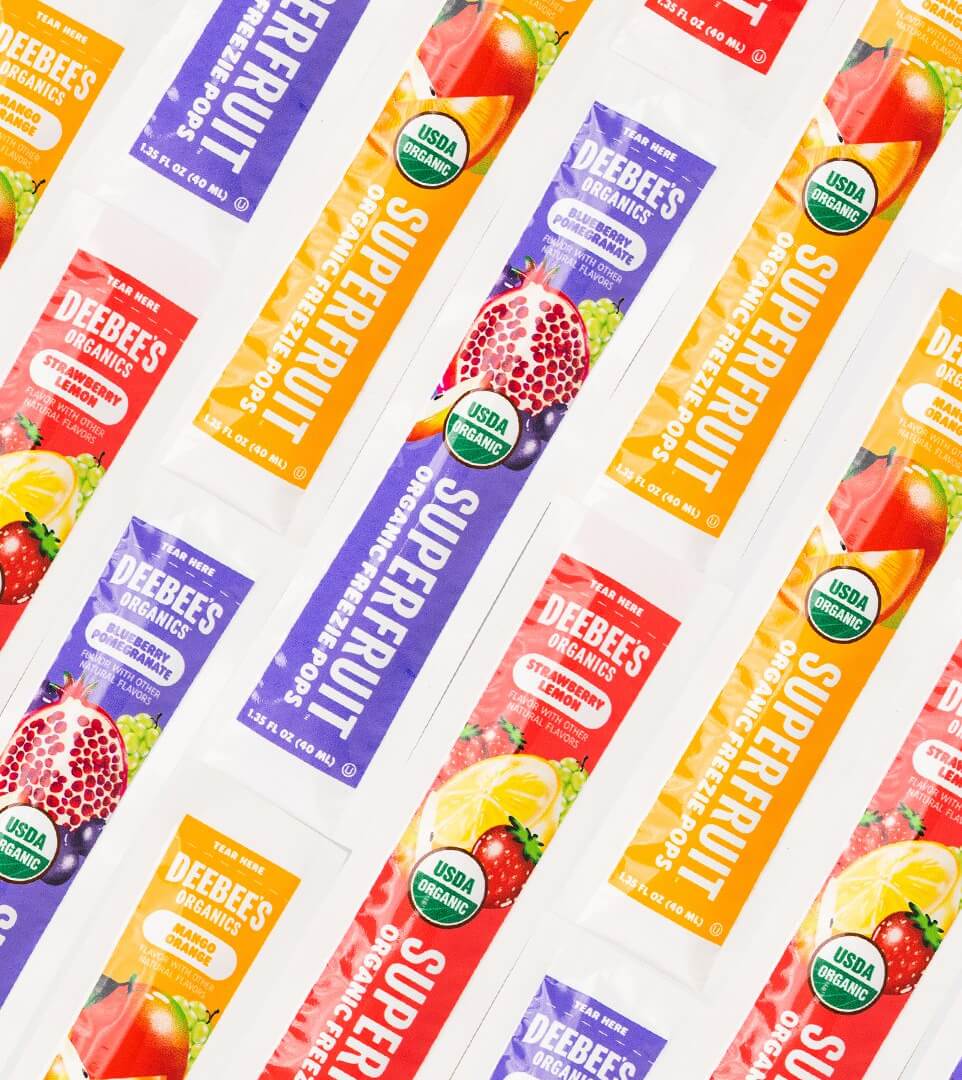 Brand Identity Refresh for DeeBee’s Organics