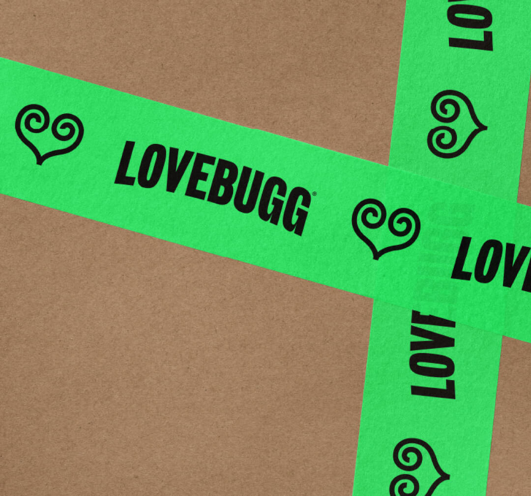 Brand Identity and Packaging for LoveBugg Protein Alternative