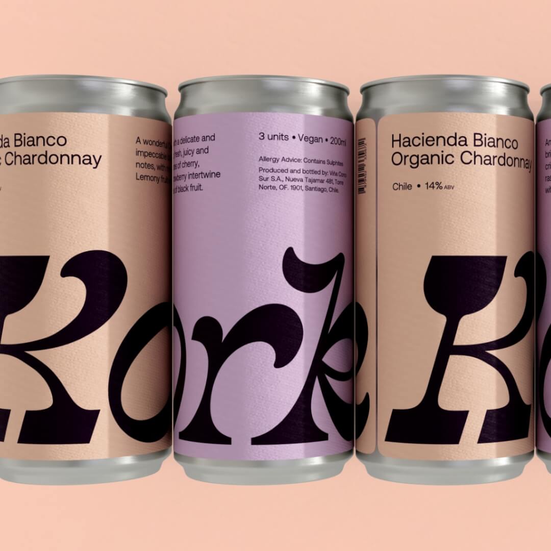 Brand Identity and Packaging for Kork Canned Wine