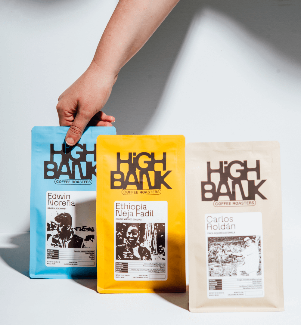 Visual Identity for High Bank Coffee Roasters