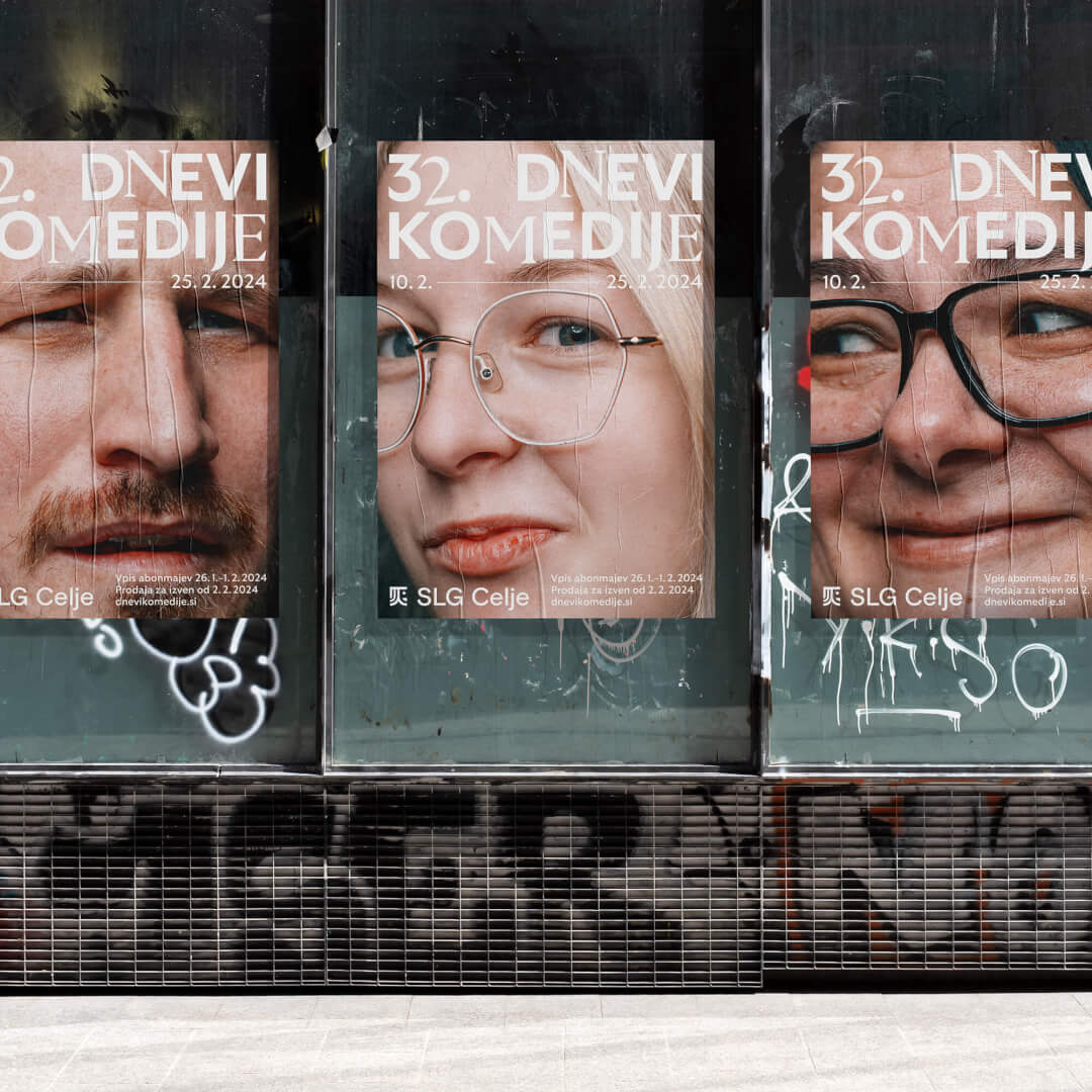 Visual Identity for a Theatre Comedy Festival