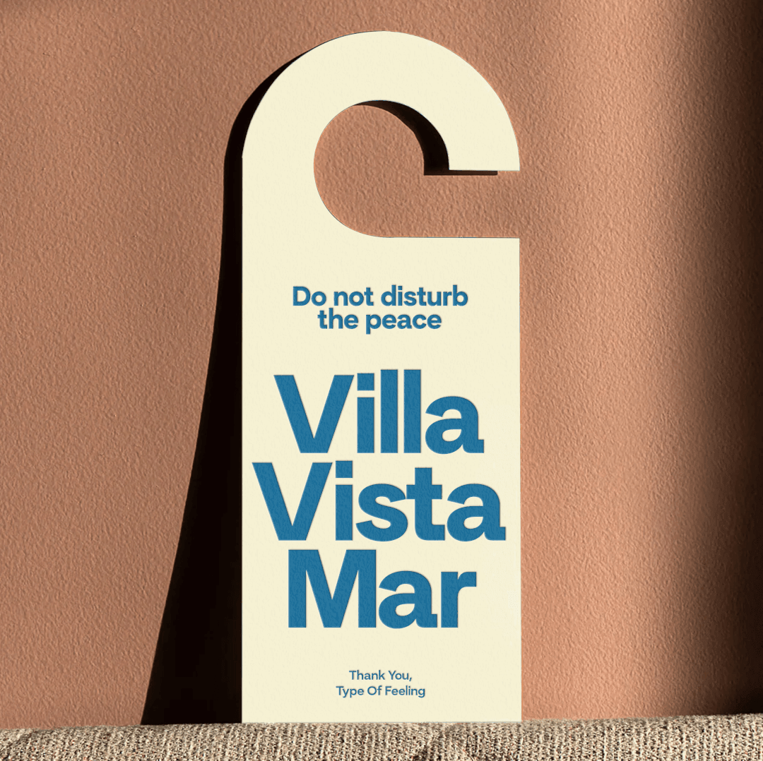 Typeface Design for Rauha Sans Serif