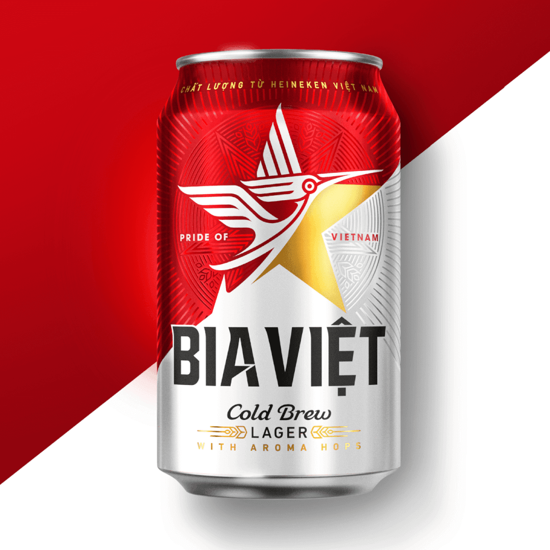 Packaging Design for Bia Viet Beer